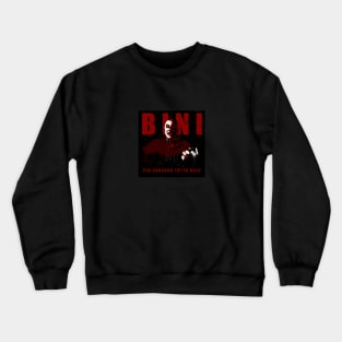 Bini - Sta andando tutto male (black) Crewneck Sweatshirt